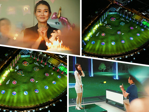 GOLF+無(wú)限玩法！高爾夫智能燈光互動(dòng)控制系統(tǒng)等您來(lái)體驗(yàn)